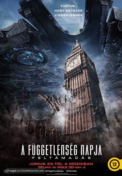 Independence Day: Resurgence - Hungarian Movie Poster