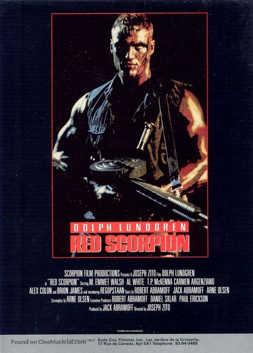 Red Scorpion - Movie Poster