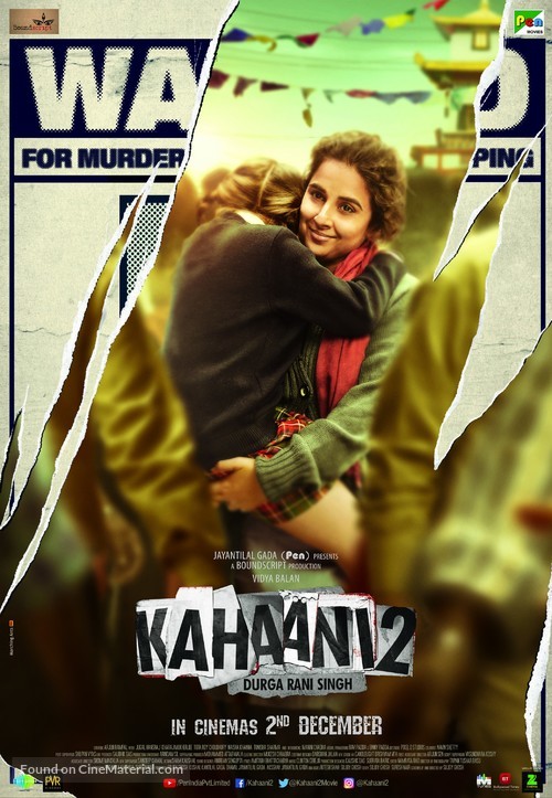 Kahaani 2 - Indian Movie Poster