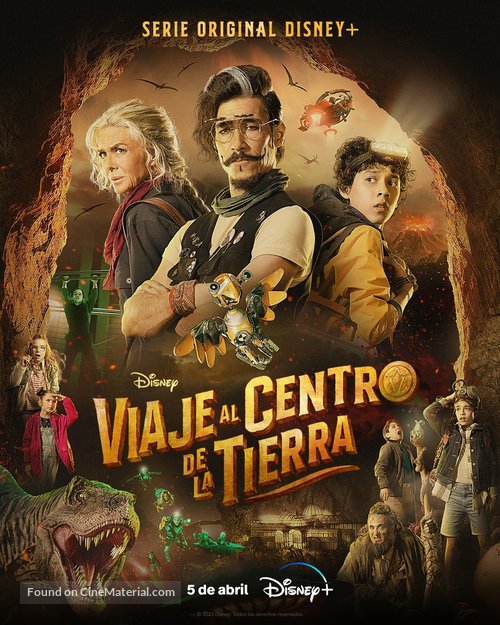 &quot;Viaje al centro de la tierra&quot; - Argentinian Movie Poster