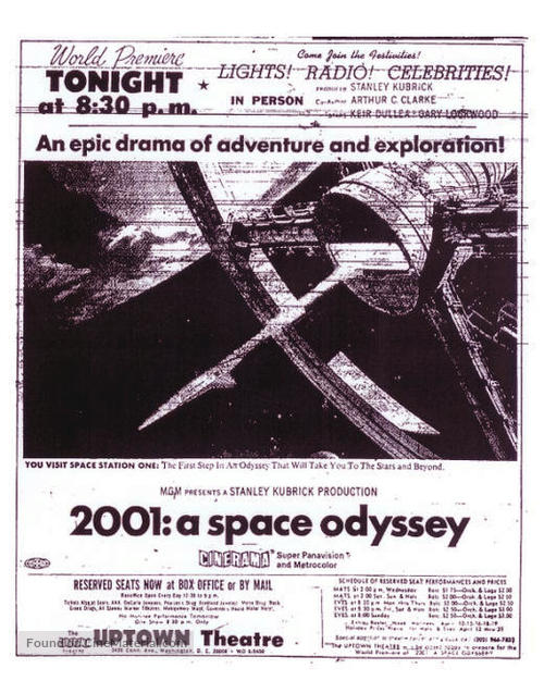 2001: A Space Odyssey - poster