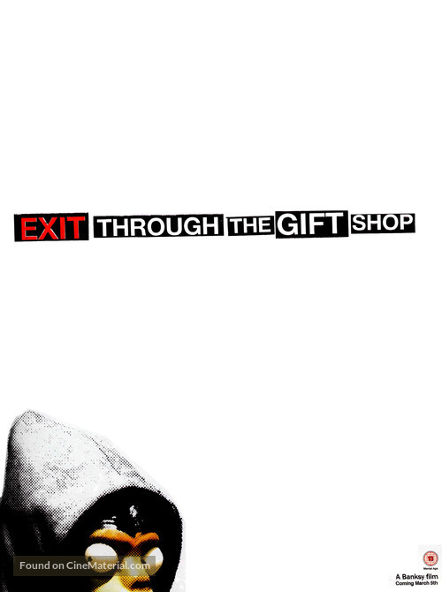 Exit Through the Gift Shop - British DVD movie cover