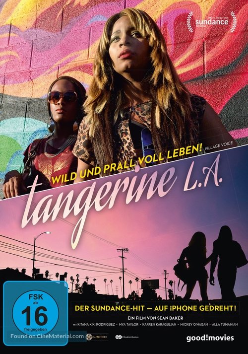 Tangerine - German DVD movie cover