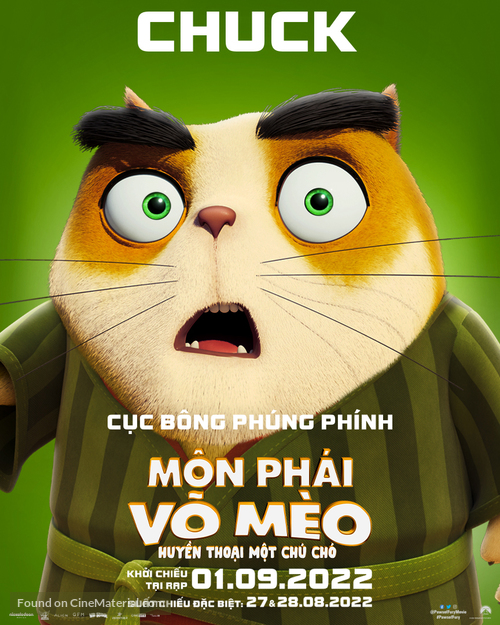 Paws of Fury: The Legend of Hank - Vietnamese Movie Poster