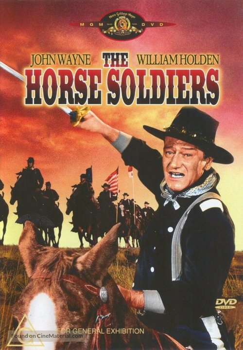 The Horse Soldiers - Australian Movie Cover