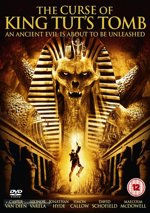 The Curse of King Tut&#039;s Tomb - British DVD movie cover