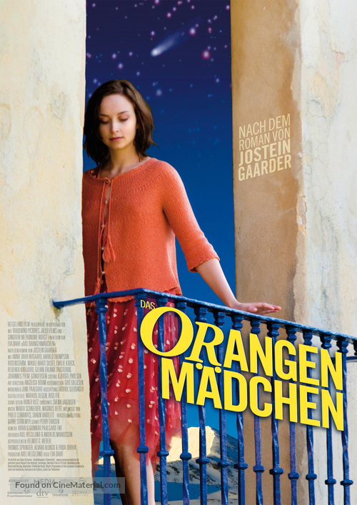 Appelsinpiken - German Movie Poster