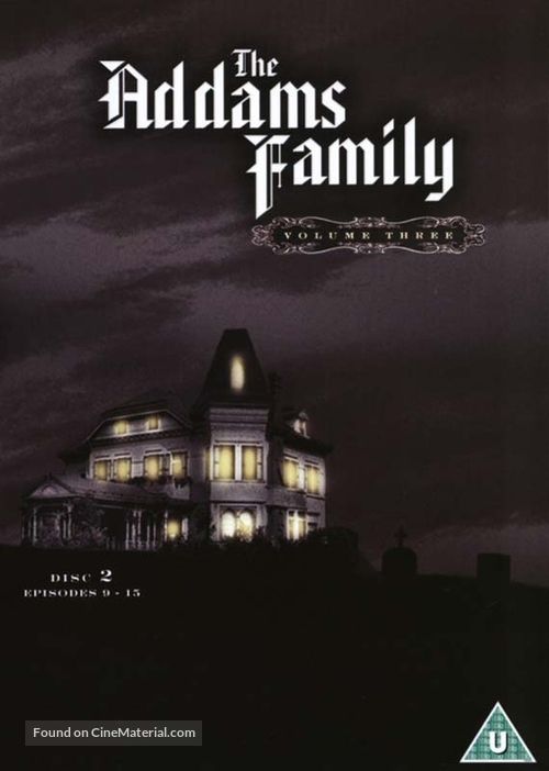 &quot;The Addams Family&quot; - British DVD movie cover