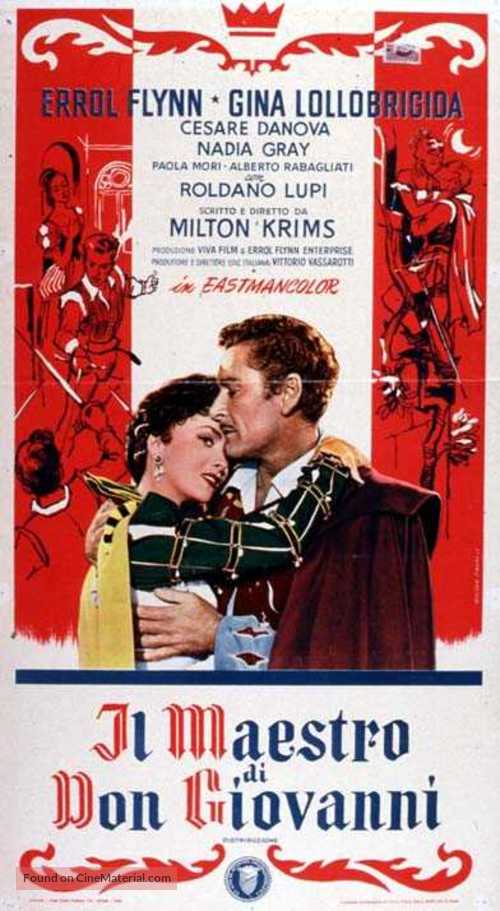 Il maestro di Don Giovanni - Italian Movie Poster