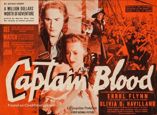 Captain Blood - poster