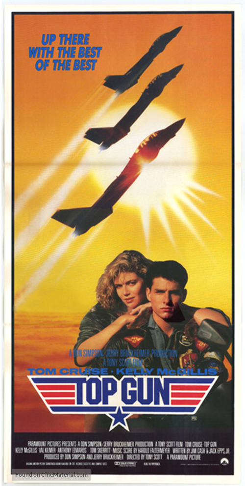 Top Gun - Australian Movie Poster