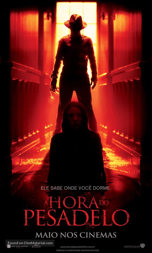 A Nightmare on Elm Street - Brazilian Movie Poster