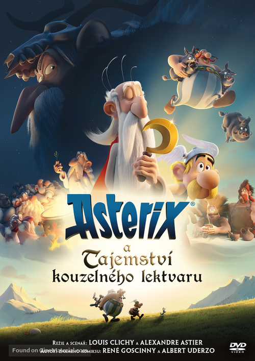 Ast&eacute;rix: Le secret de la potion magique - Czech DVD movie cover