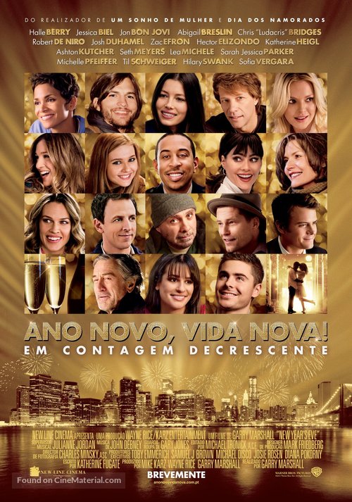 New Year&#039;s Eve - Portuguese Movie Poster