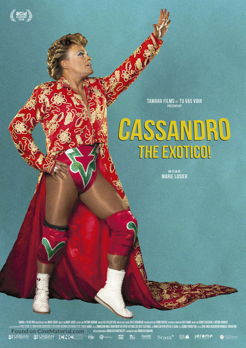 Cassandro, the Exotico! - French Movie Poster