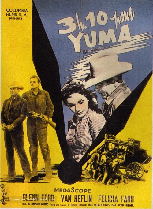 3:10 to Yuma - French Movie Poster
