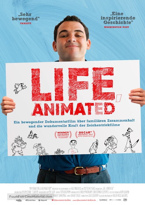 Life, Animated - German Movie Poster