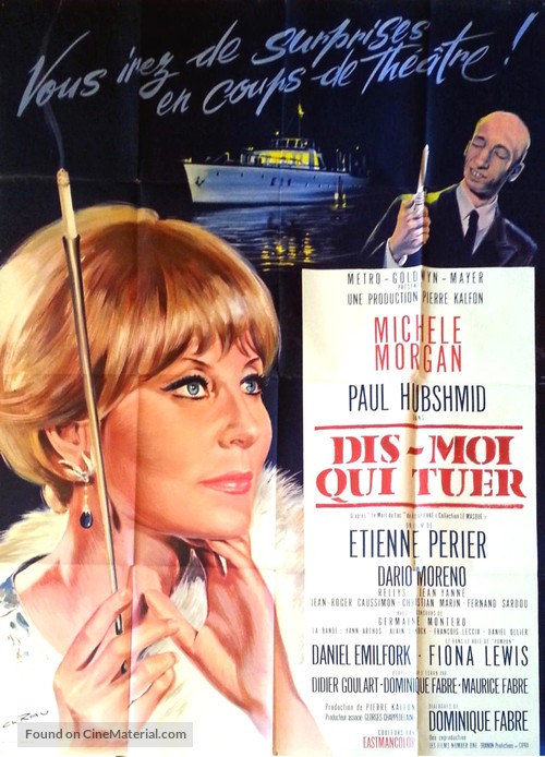 Dis-moi qui tuer - French Movie Poster