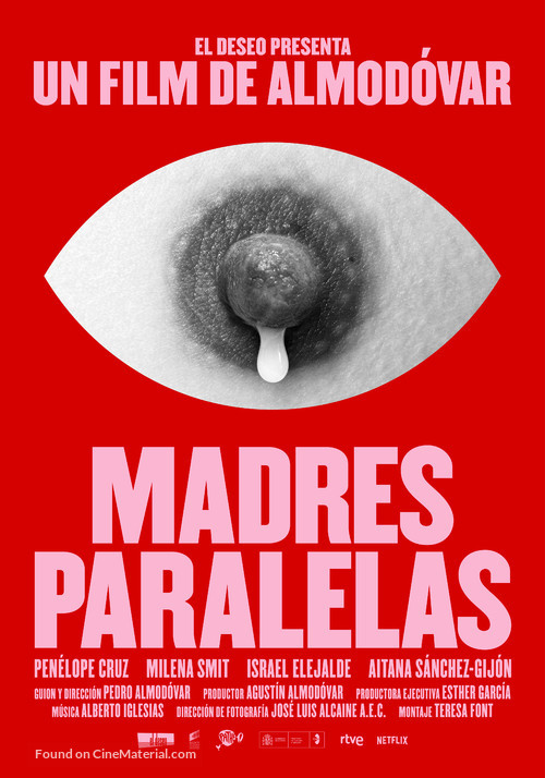 Madres paralelas - Spanish Movie Poster