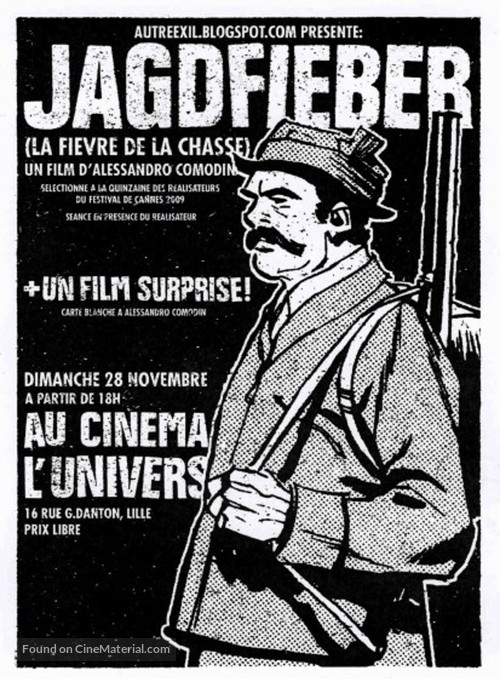 Jagdfieber - French Movie Poster