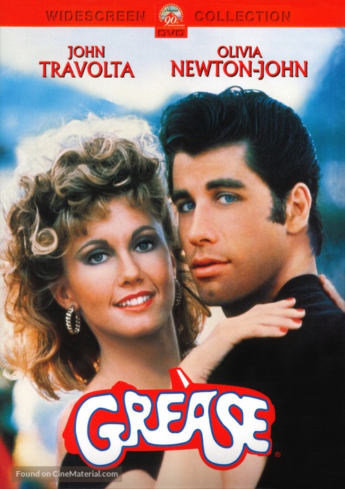 Grease - DVD movie cover
