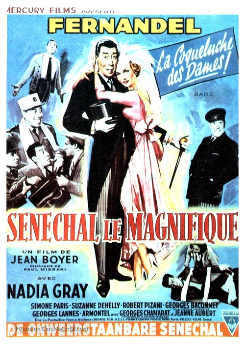 S&egrave;n&egrave;chal le magnifique - Belgian Movie Poster
