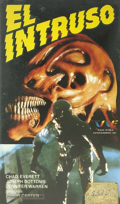 The Intruder Within - Spanish VHS movie cover