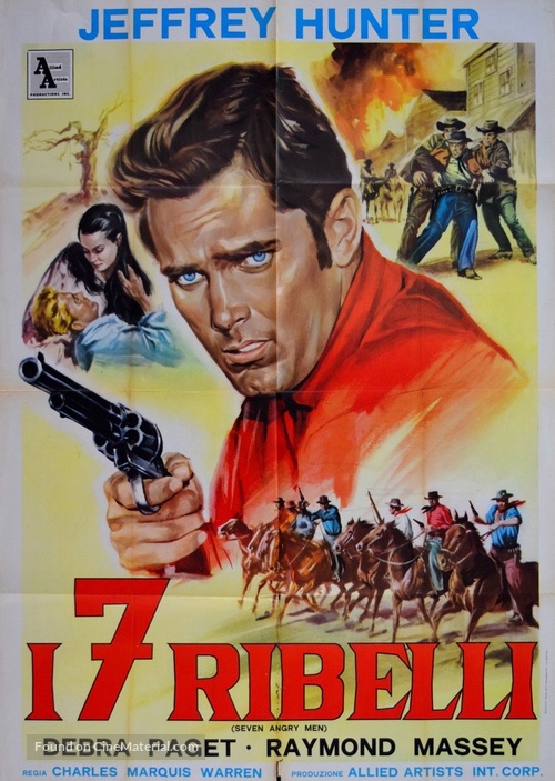 Seven Angry Men - Italian Movie Poster