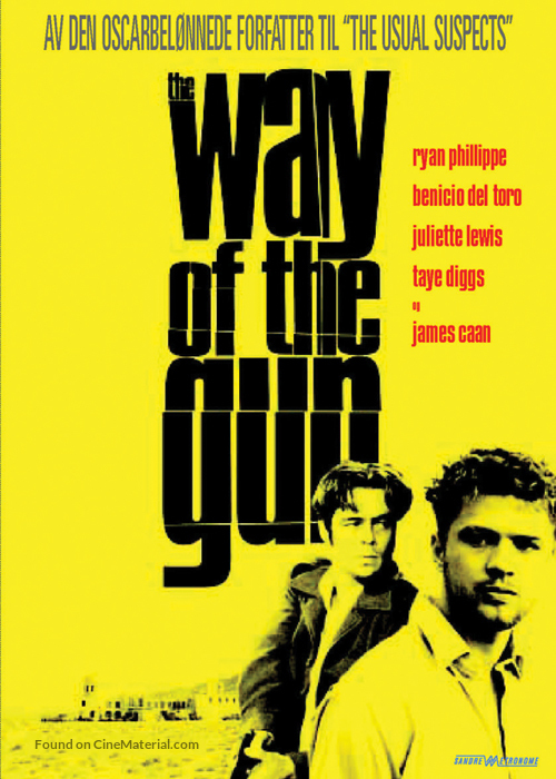 The Way Of The Gun - Norwegian poster