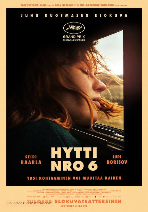 Hytti nro 6 - Finnish Movie Poster