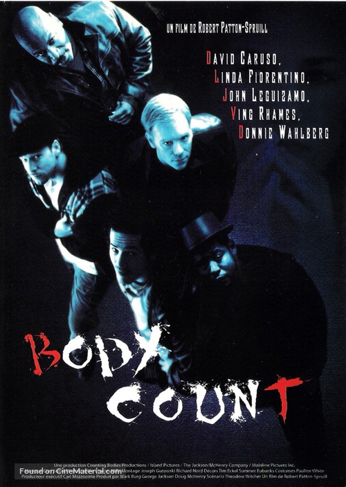 Body Count - French DVD movie cover