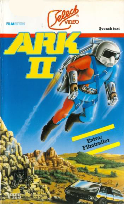 &quot;Ark II&quot; - Swedish VHS movie cover