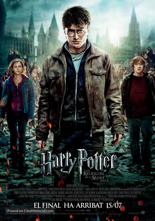 Harry Potter and the Deathly Hallows: Part II - Andorran Movie Poster