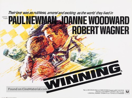 Winning - British Movie Poster