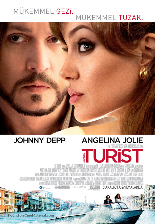 The Tourist - Turkish Movie Poster