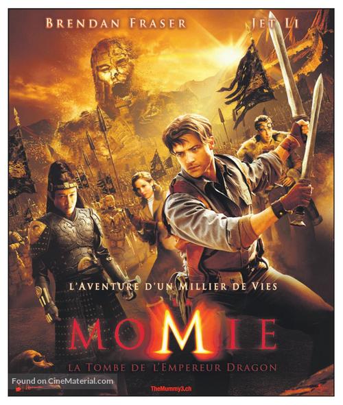 The Mummy: Tomb of the Dragon Emperor - Swiss Movie Poster
