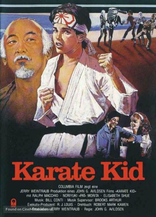 The Karate Kid - German Movie Poster