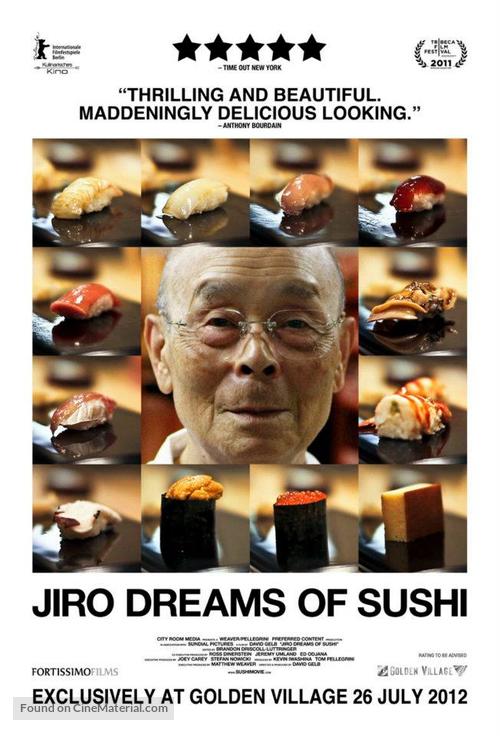 Jiro Dreams of Sushi - Singaporean Movie Poster