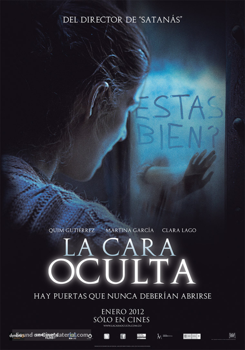 La cara oculta - Spanish Movie Poster