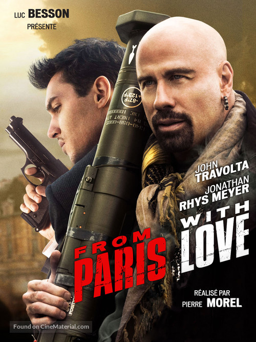 From Paris with Love - French Movie Poster