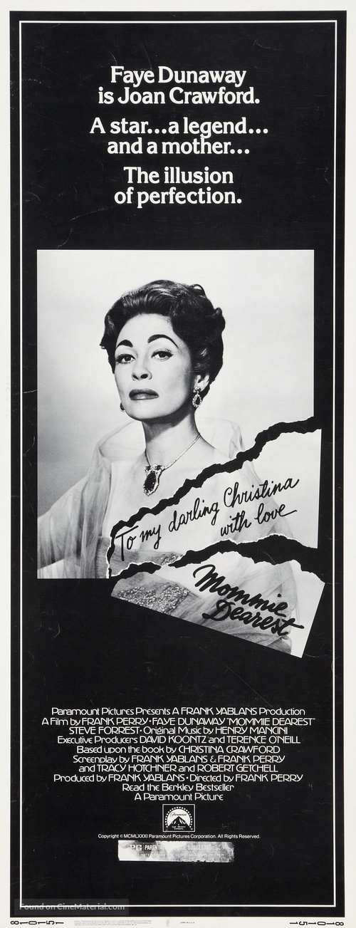 Mommie Dearest - Movie Poster