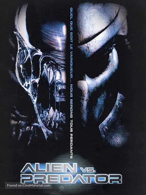 Avp Alien Vs Predator 2004 French Movie Poster