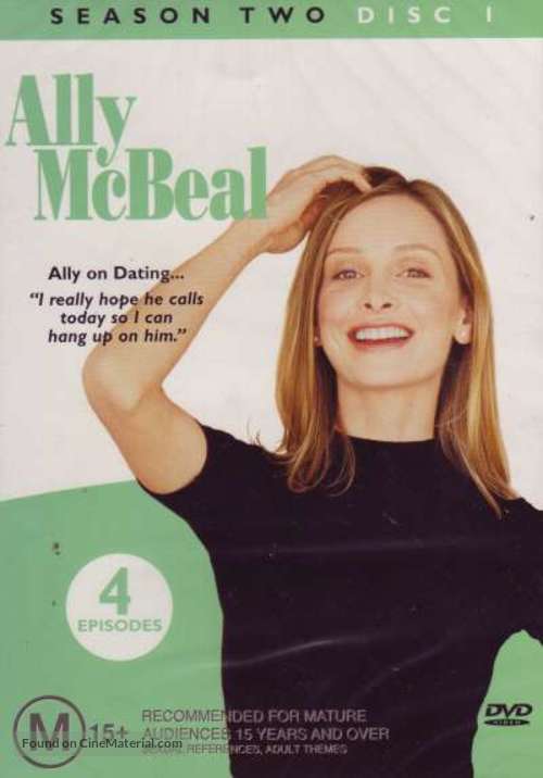 &quot;Ally McBeal&quot; - Australian DVD movie cover
