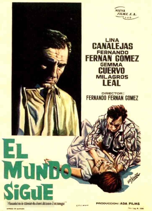 Mundo sigue, El - Spanish Movie Poster