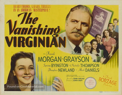 The Vanishing Virginian - Movie Poster