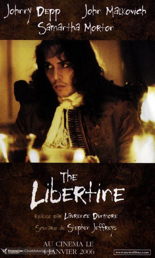 The Libertine - French Movie Poster