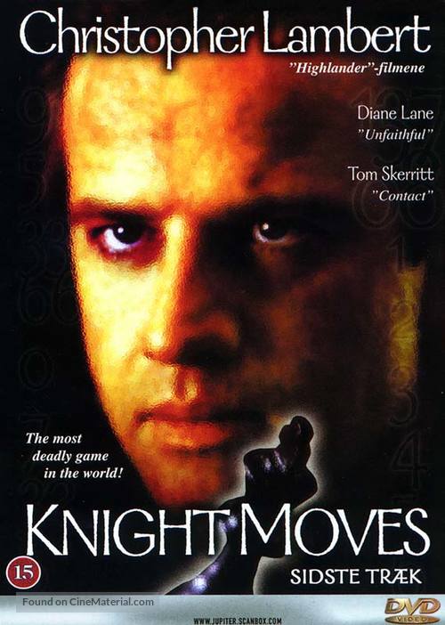 Knight Moves - Danish DVD movie cover
