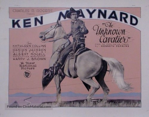 The Unknown Cavalier - Movie Poster