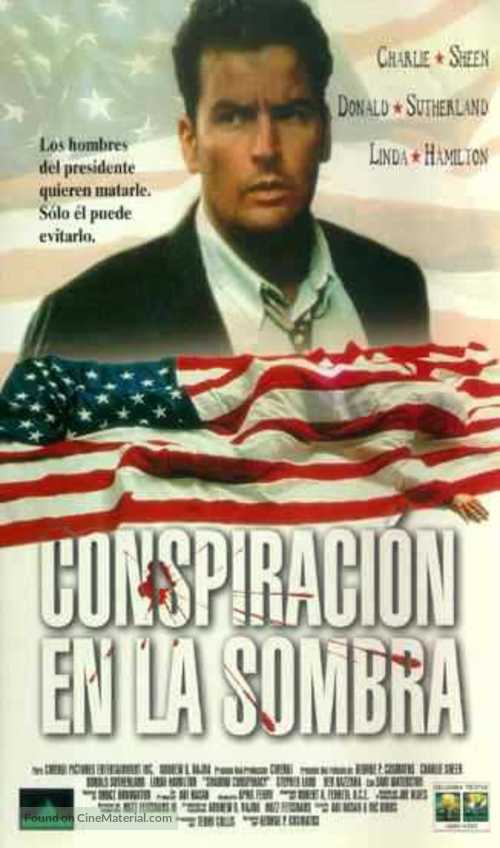 Shadow Conspiracy - Spanish VHS movie cover