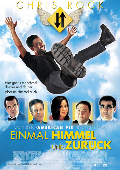 Down To Earth - German Movie Poster